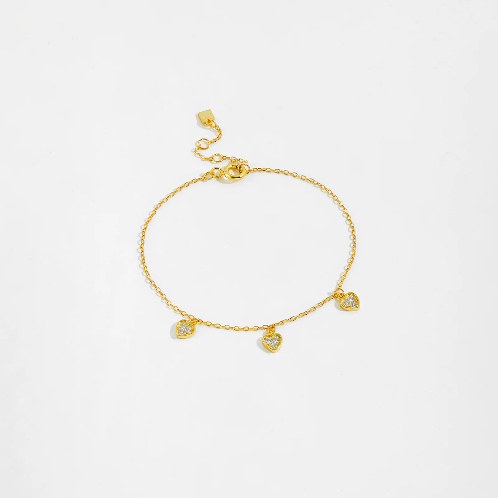 Heart Pendant Bracelet