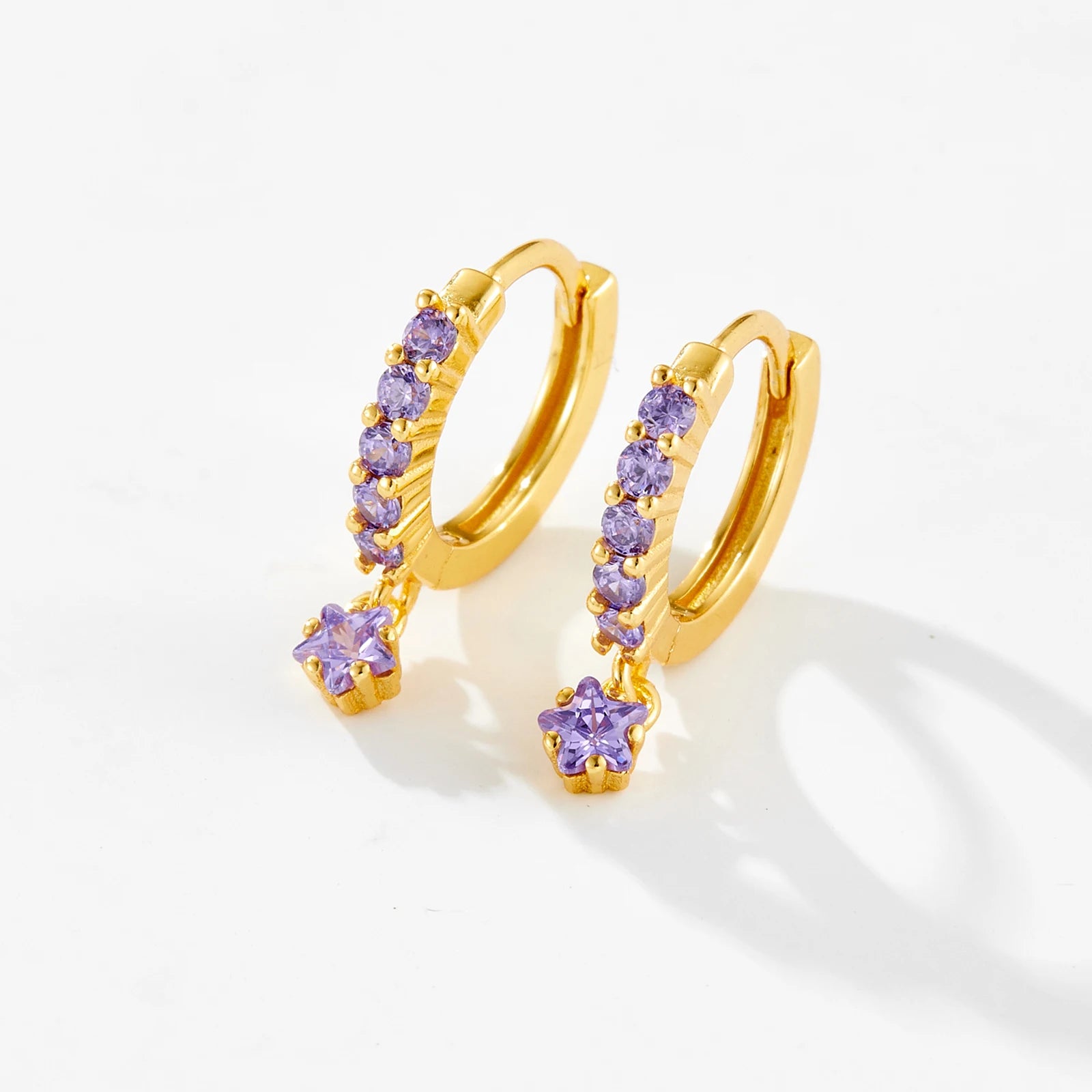 Star Pendant Earrings