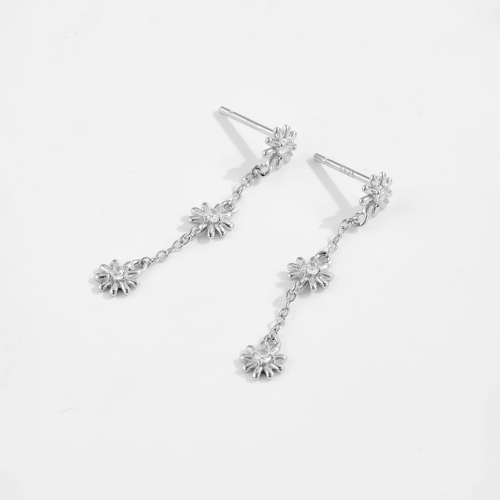 Flower Drop Earrings