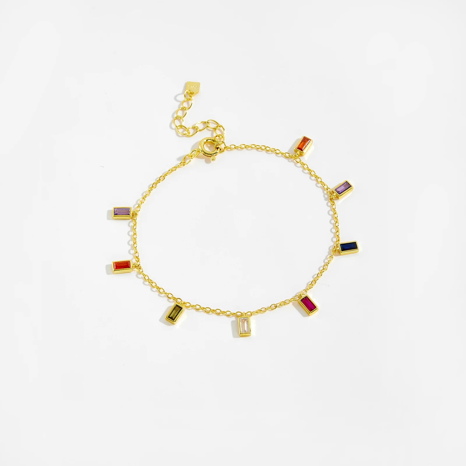 Cubic Rainbow Bracelet