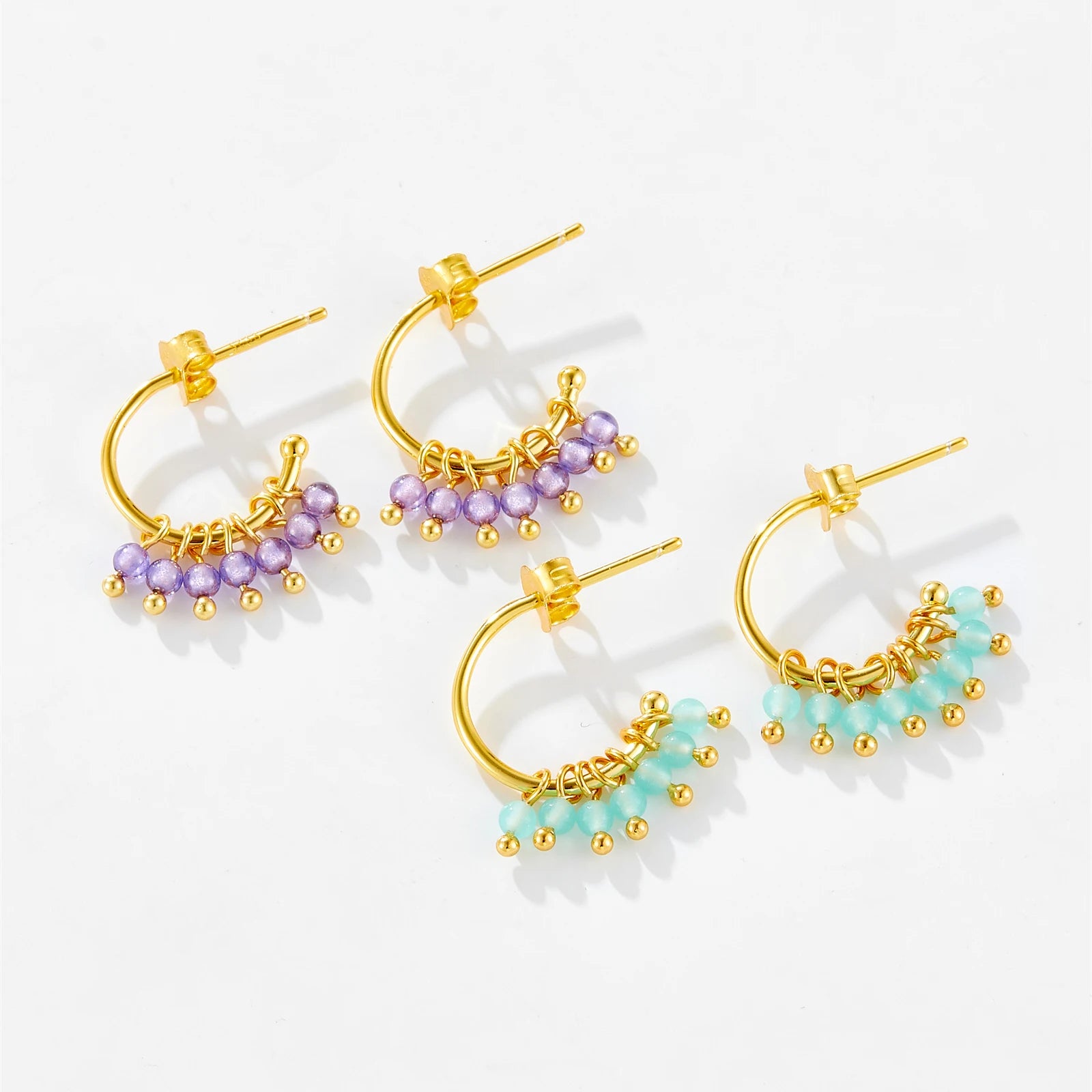 Beads Drop Earrings
