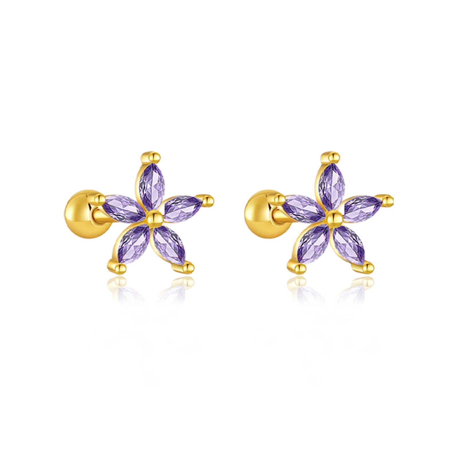 Flower Stud Earring