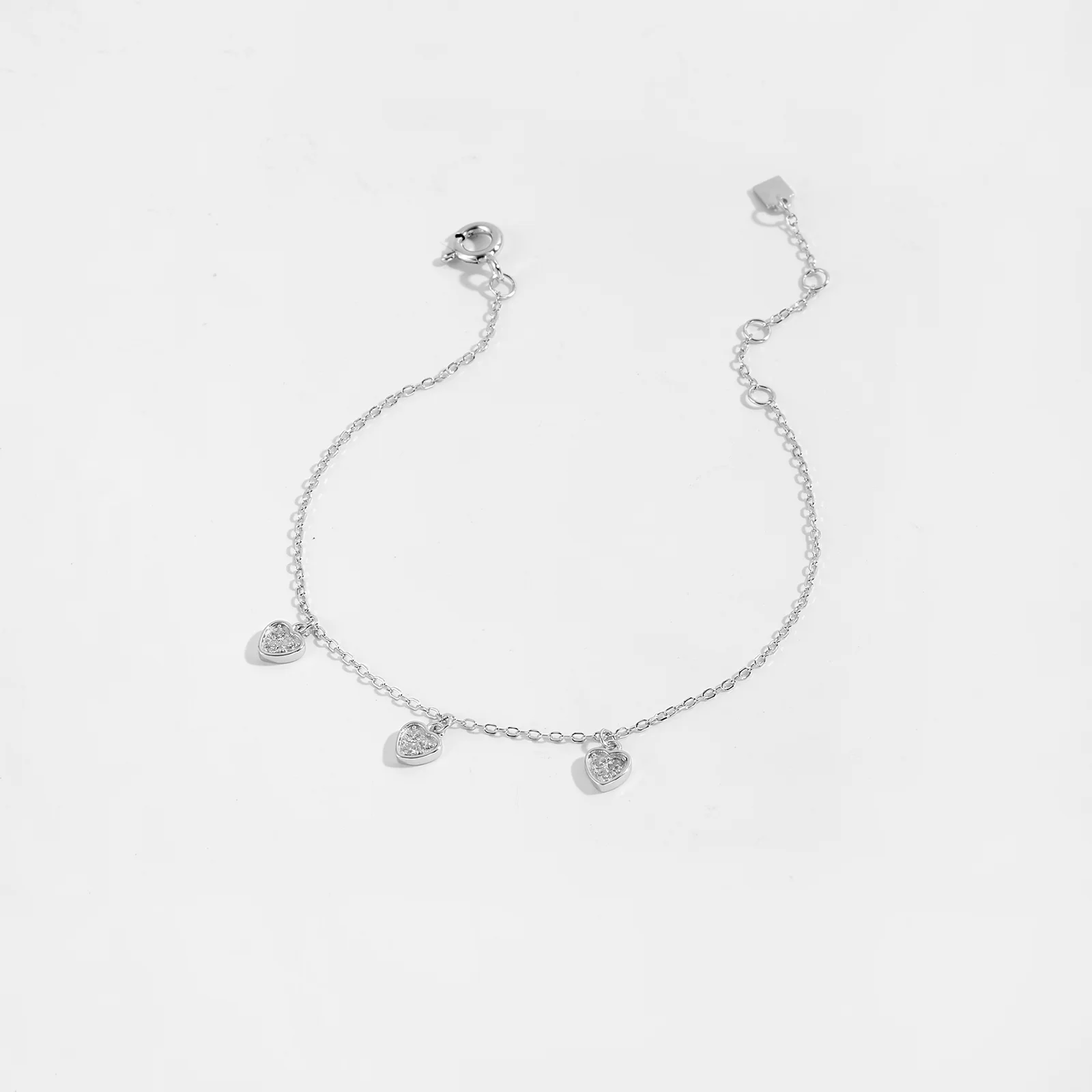 Heart Pendant Bracelet