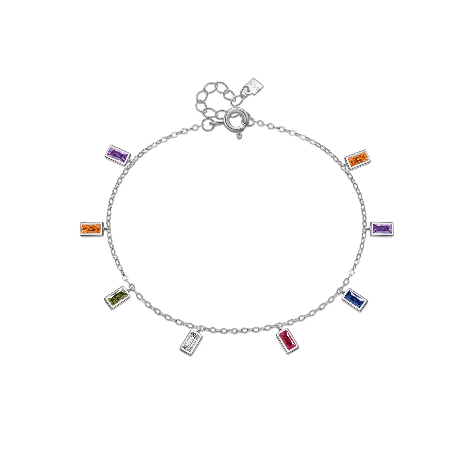 Cubic Rainbow Bracelet