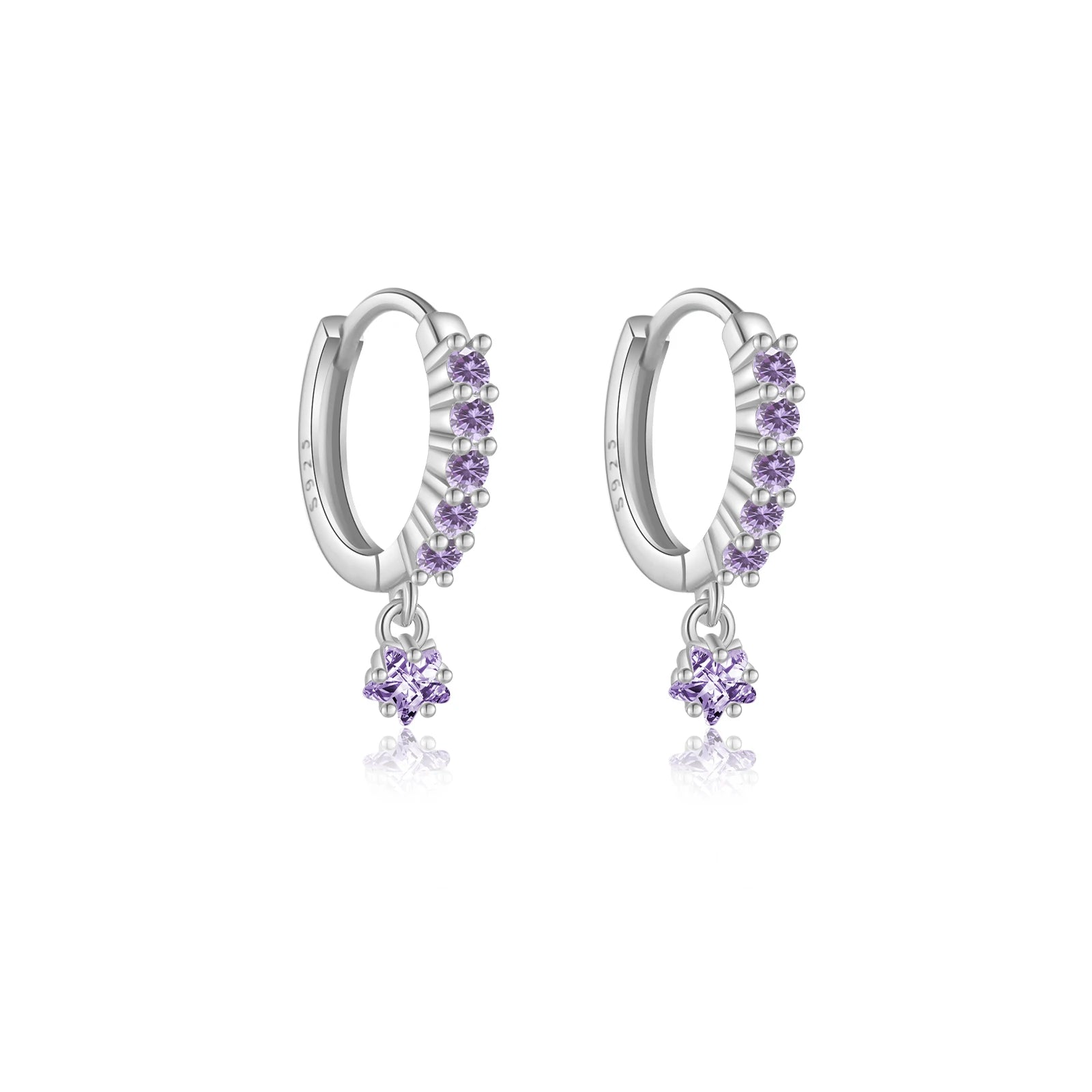 Star Pendant Earrings