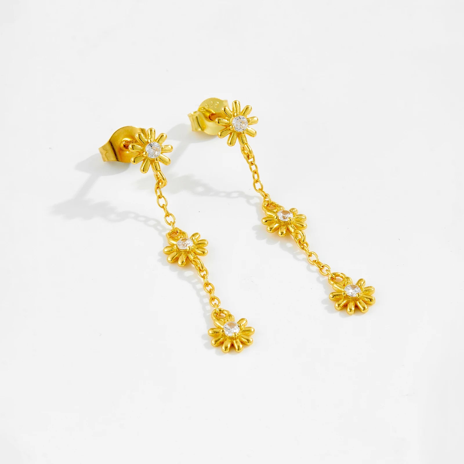 Flower Drop Earrings
