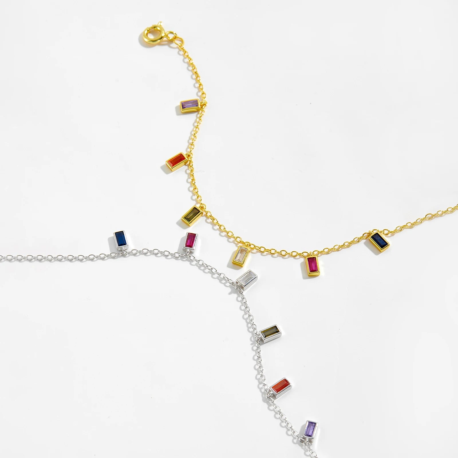 Cubic Rainbow Bracelet