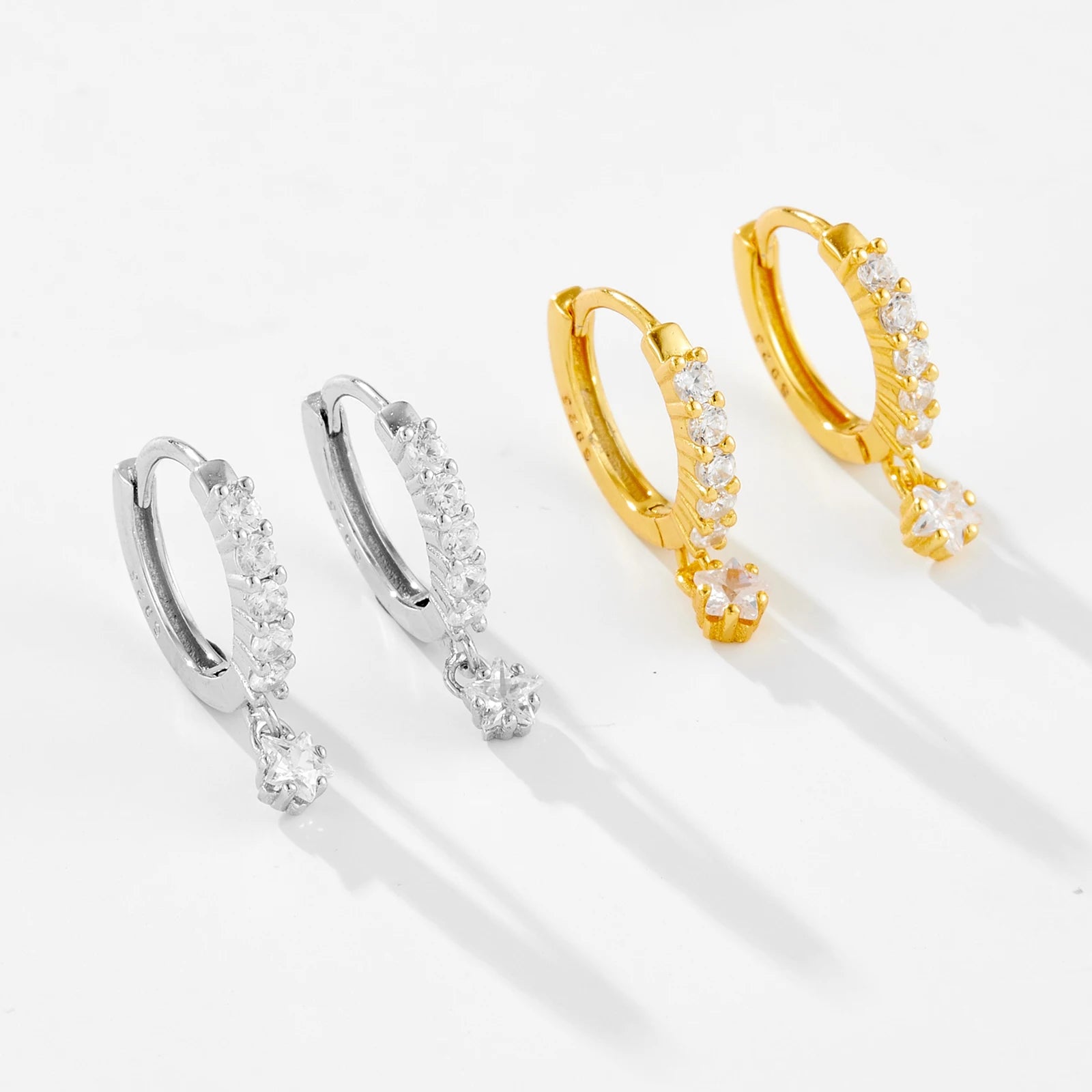 Star Pendant Earrings