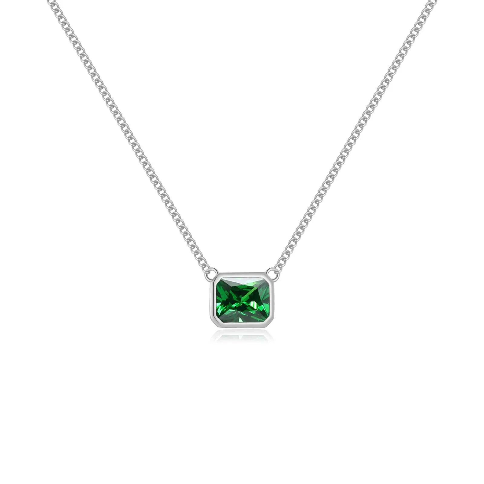 green stone necklace features a mesmerizing green garnet, set in high-quality 925 in jewelry pure silver necklace. Designed for elegance, this piece complements any style with its delicate circle necklace chain pendants. Pair it with bracelet jewelry and ear jewellery for a complete look. The refined choker pendant design adds a modern touch, making it a must-have accessory. If you're looking for cheap silver jewelry without compromising on quality, this necklace is a perfect choice.